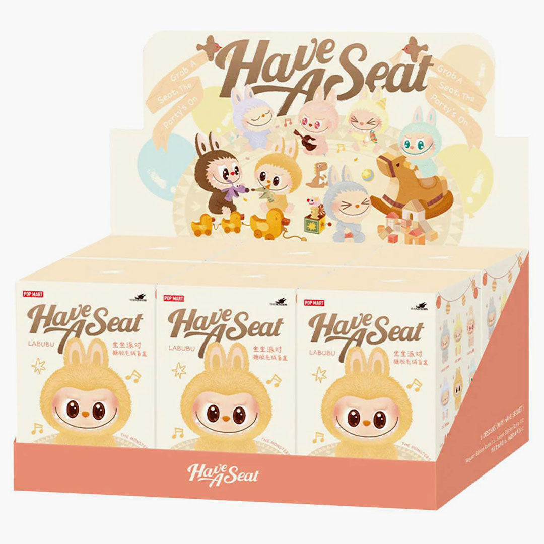 L@bubu The Monsters Have a Seat Vinyl Plush Mystery Box