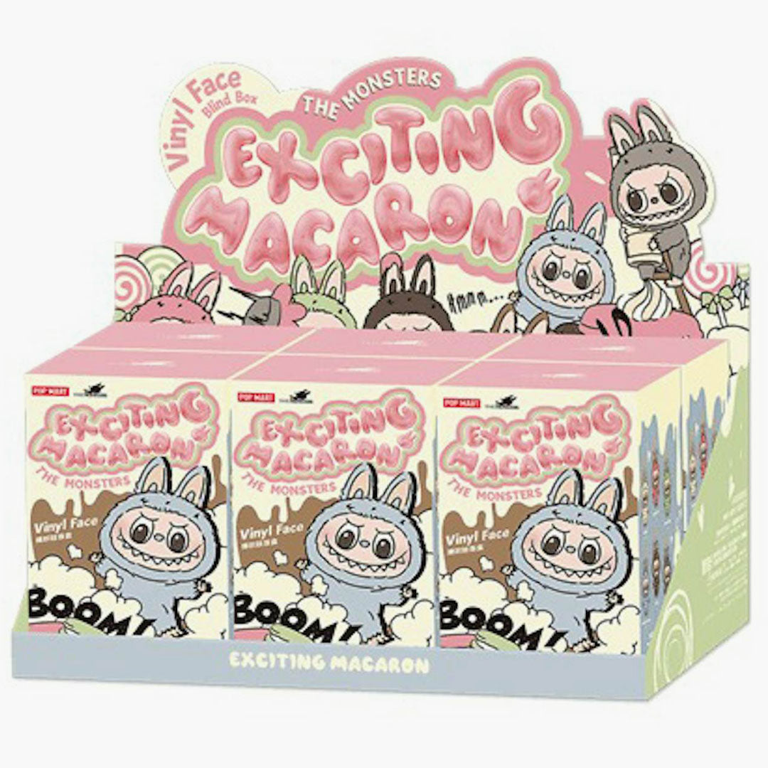 L@bubu The Monsters Tasty Macarons Vinyl Face Mystery Box / 1 Pack