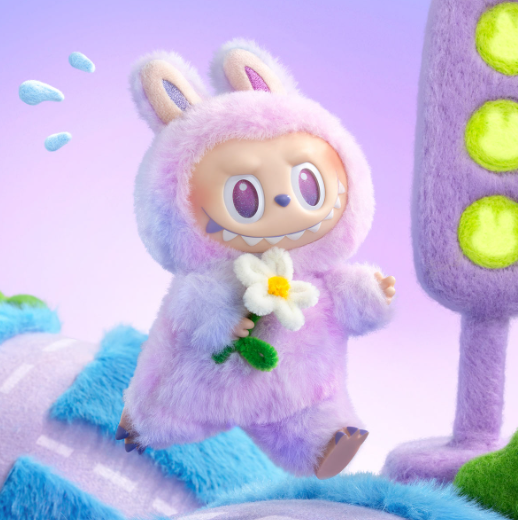 L@bubu The Monsters Big Into Energy Series Luck Vinyl Plush Pendant