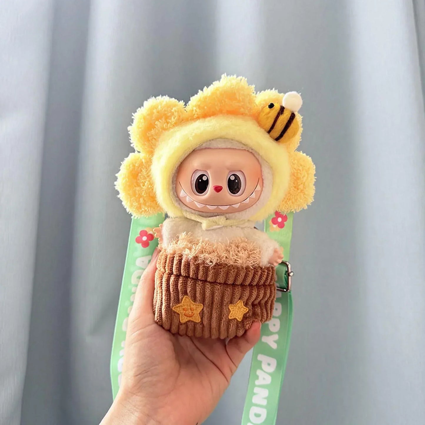 Yellow Doll Clothes Set for LABUBU