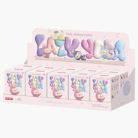 L@bubu The Monsters Lazy Yoga Series Figures Mystery Box